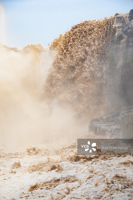 2011-09-30中国，山西省，临汾市，吉县，黄河壶口瀑布图片素材