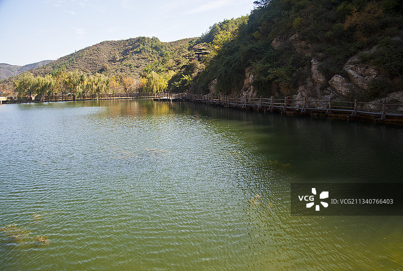 2011-10-02中国，山东省，济南市，九如山风景区图片素材