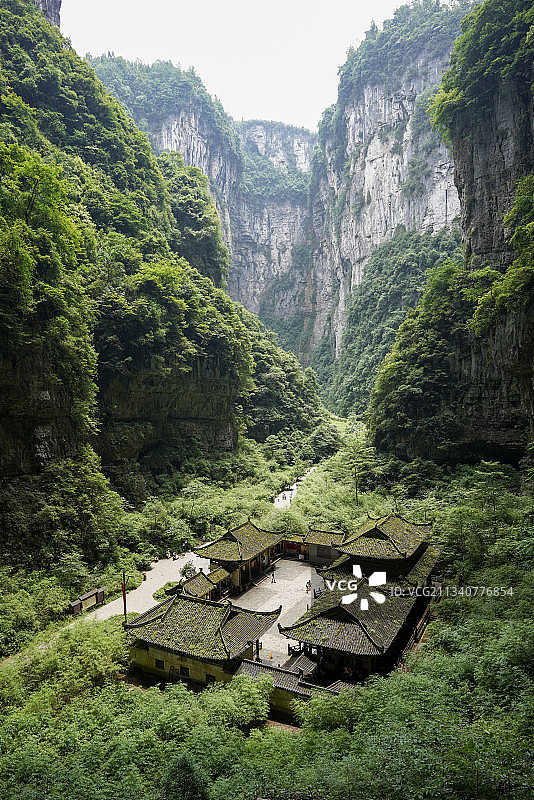 重庆市武隆天坑图片素材