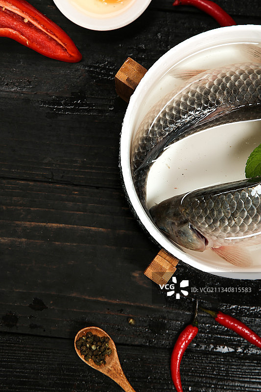 鲫鱼背景图片素材