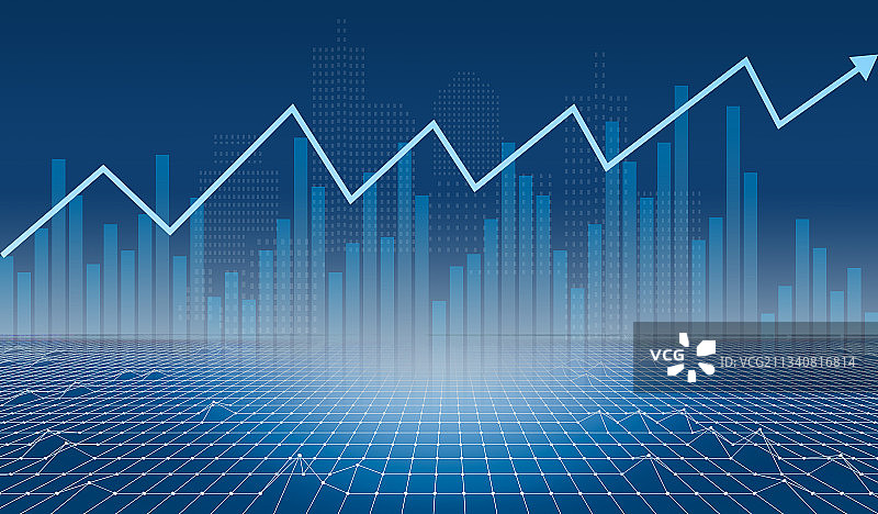 蓝色科技背景图片素材