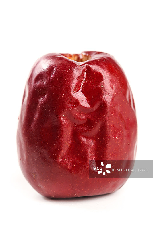 白底上的新疆红枣图片素材