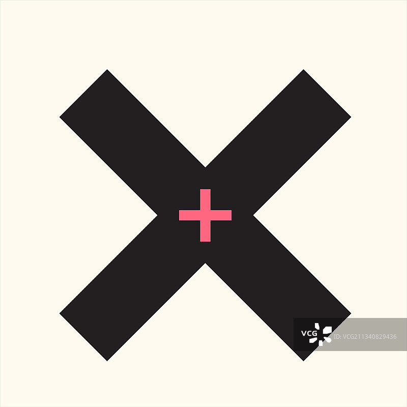 孟菲斯风格字母图片素材