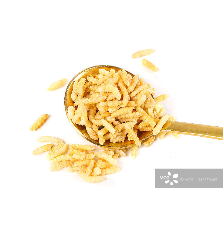 碗里装着手工炒米图片素材