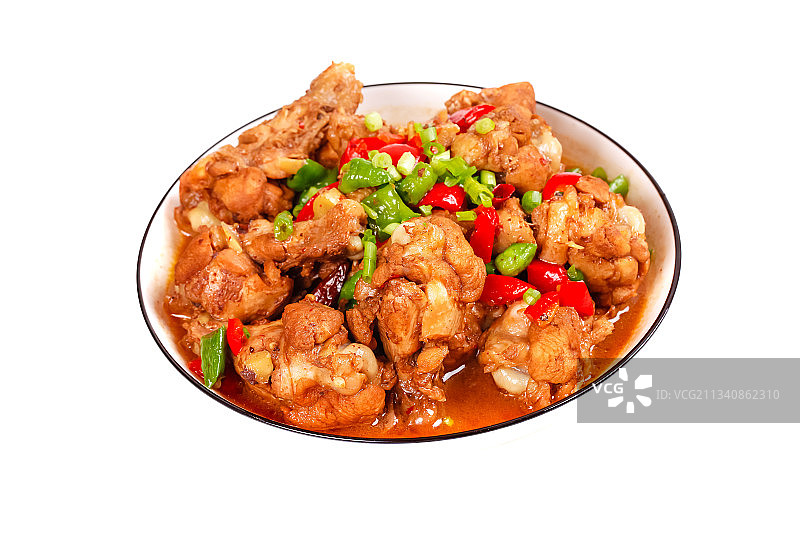 盘子里装着烧鸡腿图片素材