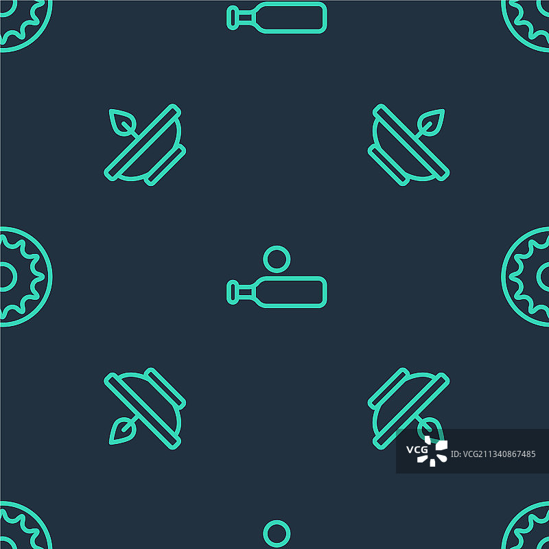木制板球拍、球与香薰灯图片素材