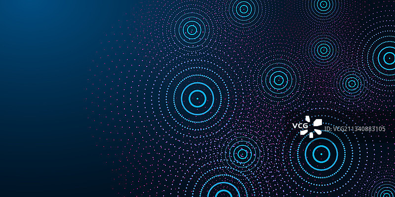 未来主义抽象水景banner图片素材