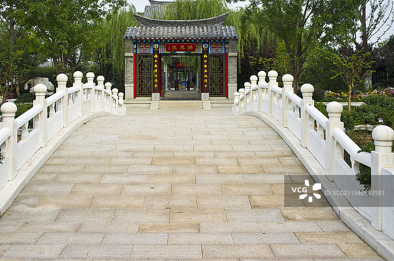 2011-10-02中国，山东省，济南市，园博园图片素材