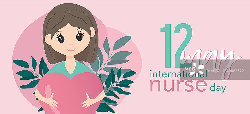 国际护士节5月12日快乐女护士图片素材