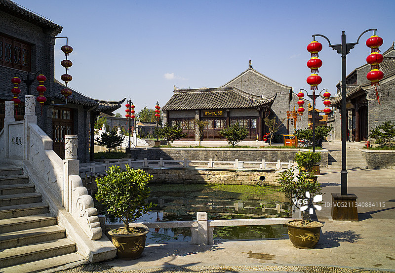 2011-10-18中国，江苏省，淮安市，河下古镇图片素材