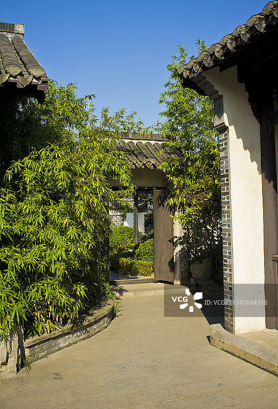 2011-10-18中国，江苏省，淮安市，吴承恩故居图片素材