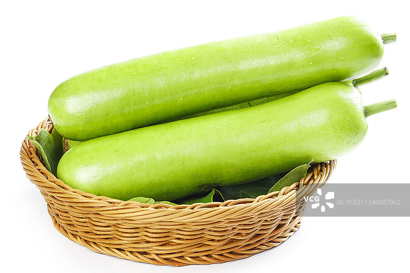 篮子里放着瓠子图片素材