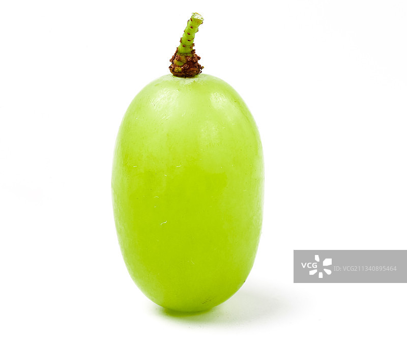 白底上放着新鲜青提图片素材