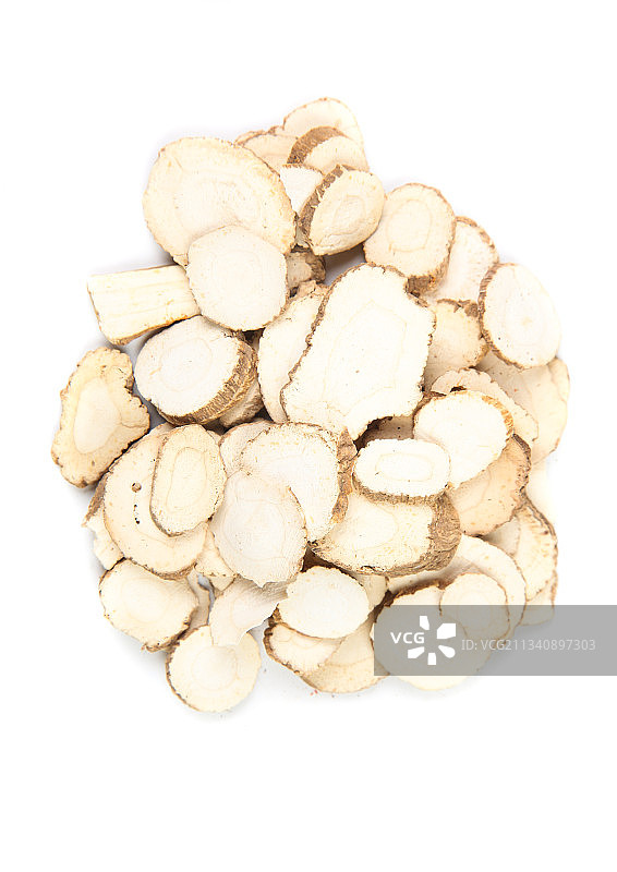 一堆白芷片图片素材