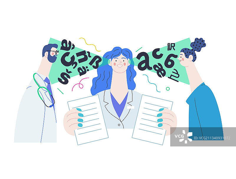 医疗翻译-医疗保险图片素材