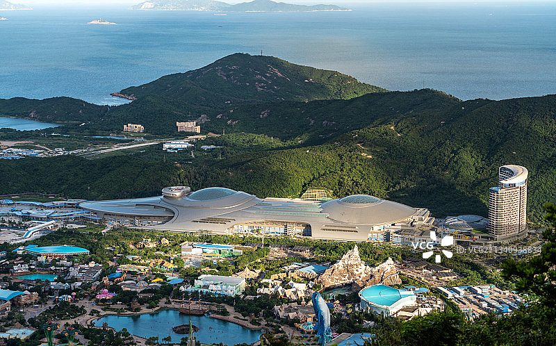 珠海长隆海洋科学馆全景图图片素材