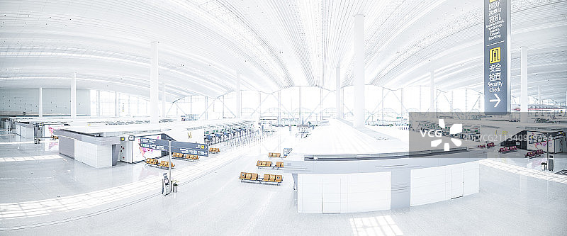 广州白云国际机场航站楼图片素材
