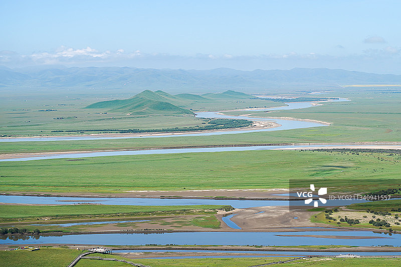 黄河九曲第一湾图片素材