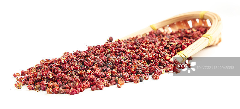 白底上的麻椒图片素材