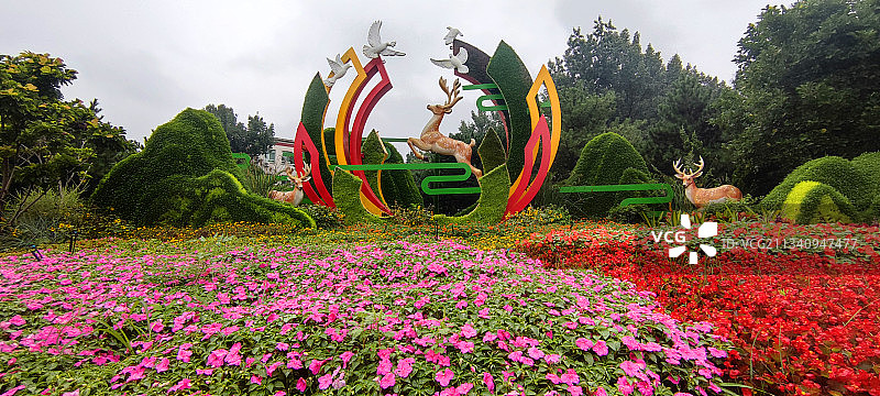 北京市东城区体育馆街道图片素材