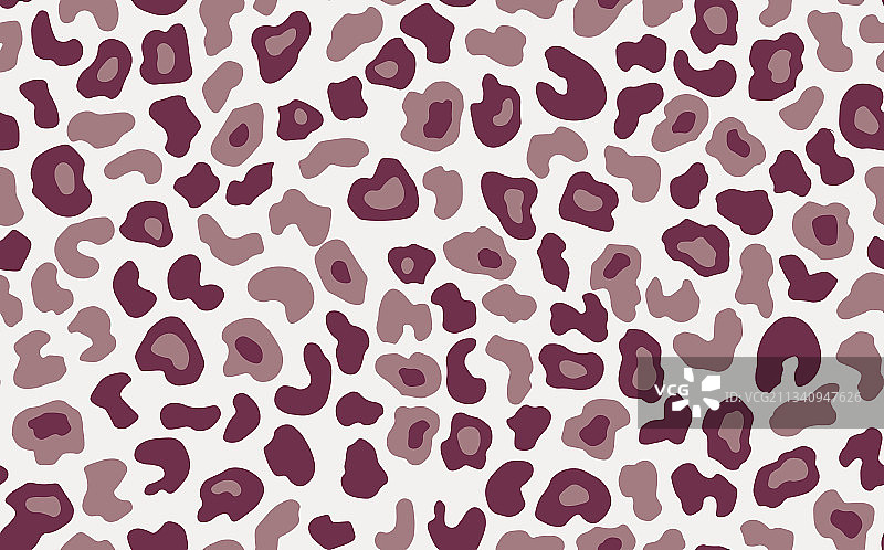 抽象现代豹纹动物无缝隙图片素材