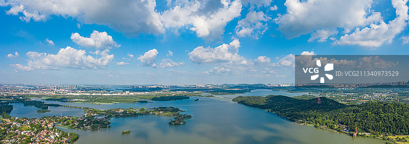 武汉东湖风光图片素材