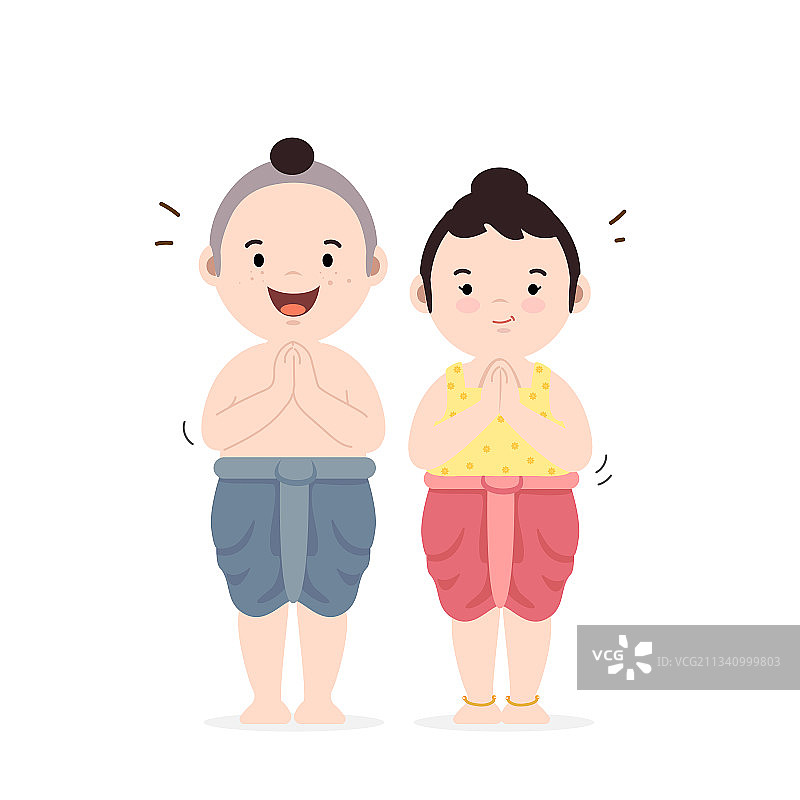 泰国儿童图片素材