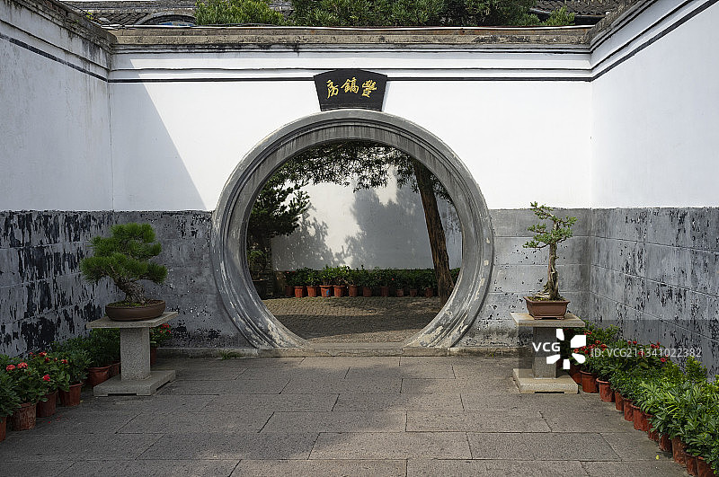 2011-10-23中国，浙江省，宁波市，奉化蒋氏故居图片素材