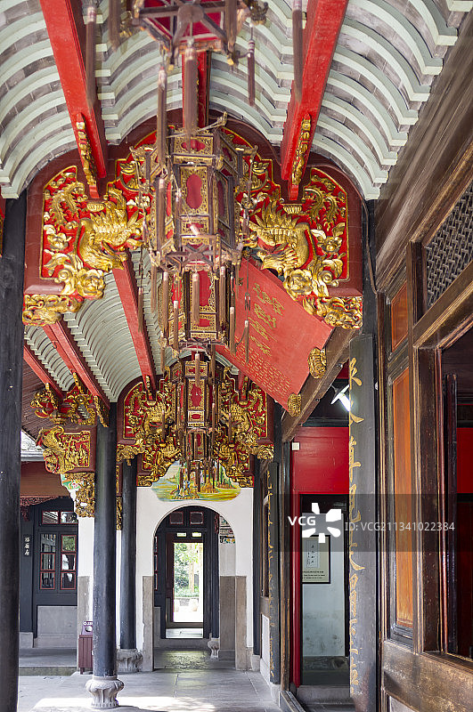 2011-10-23中国，浙江省，宁波市，奉化蒋氏故居图片素材