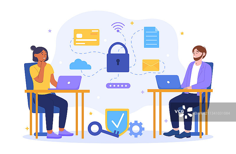 团队协作设计软件保护数据图片素材