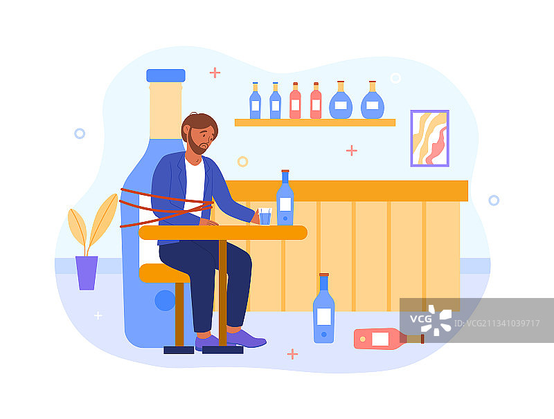 人类的恶性药物滥用图片素材