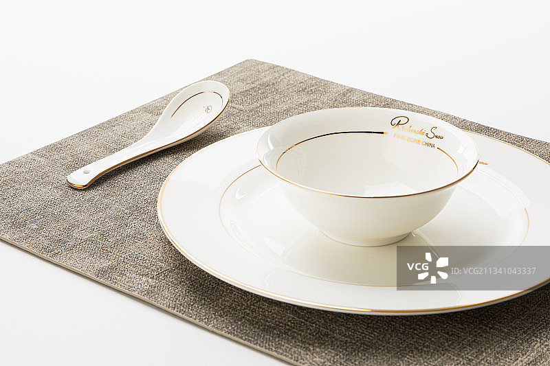 皮革餐垫图片素材