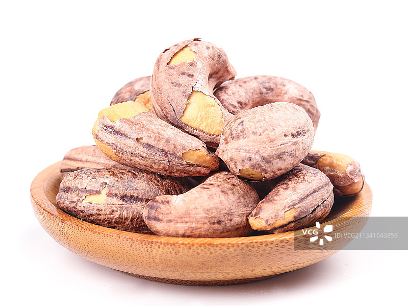 白底上的越南腰果图片素材