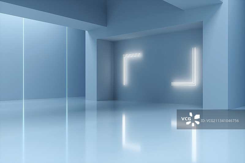 3D现代科技空间背景图图片素材