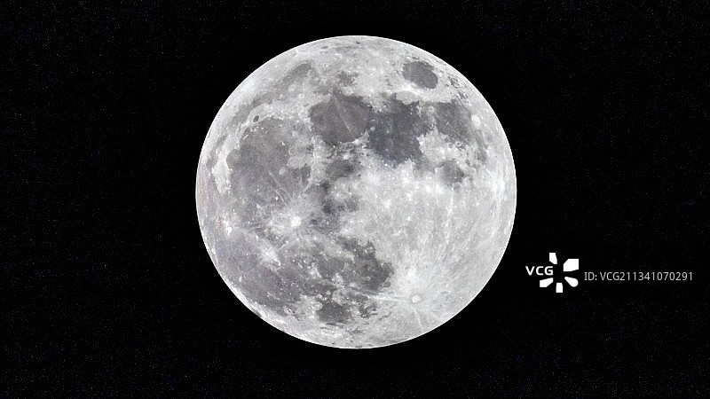 美国满月图片素材