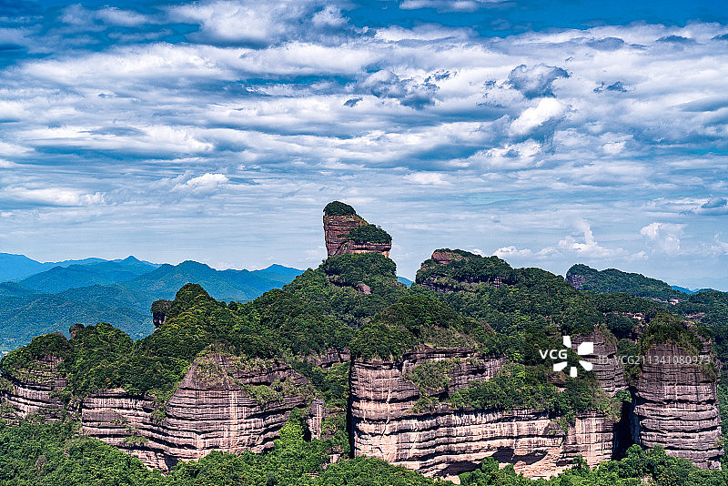 广东韶关丹霞山世界地质公园图片素材