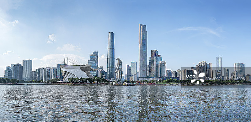 广州cbd全景图片素材