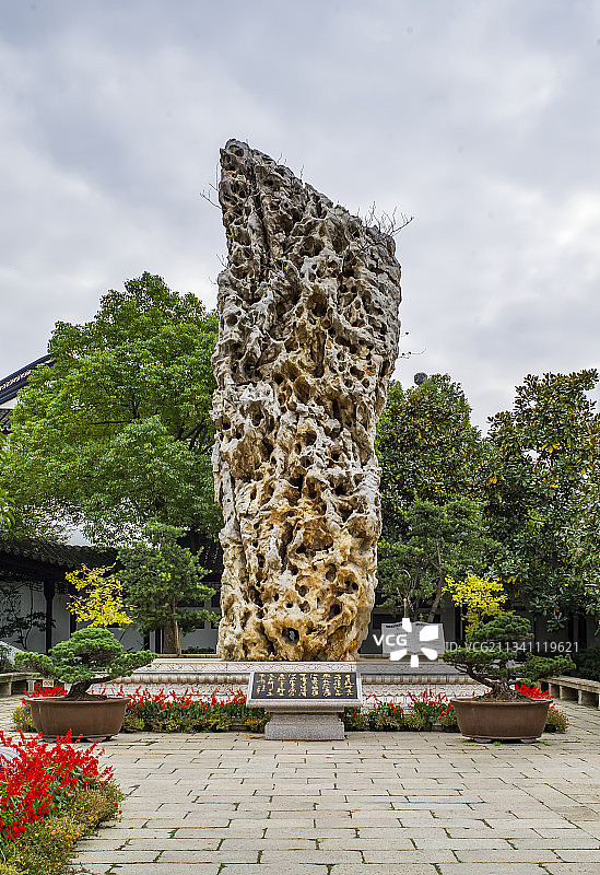 2011-10-26中国，江苏省，苏州市，吴江，静思园图片素材