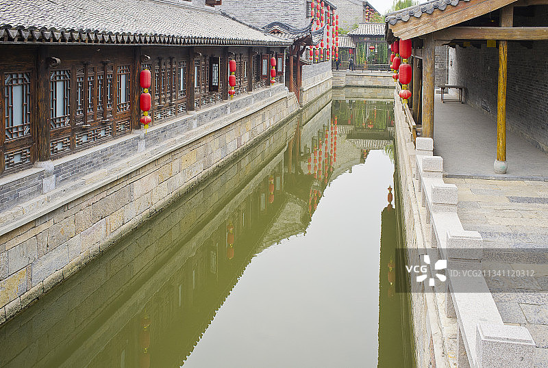 2011-10-27中国，山东省，枣庄市，台儿庄古城图片素材