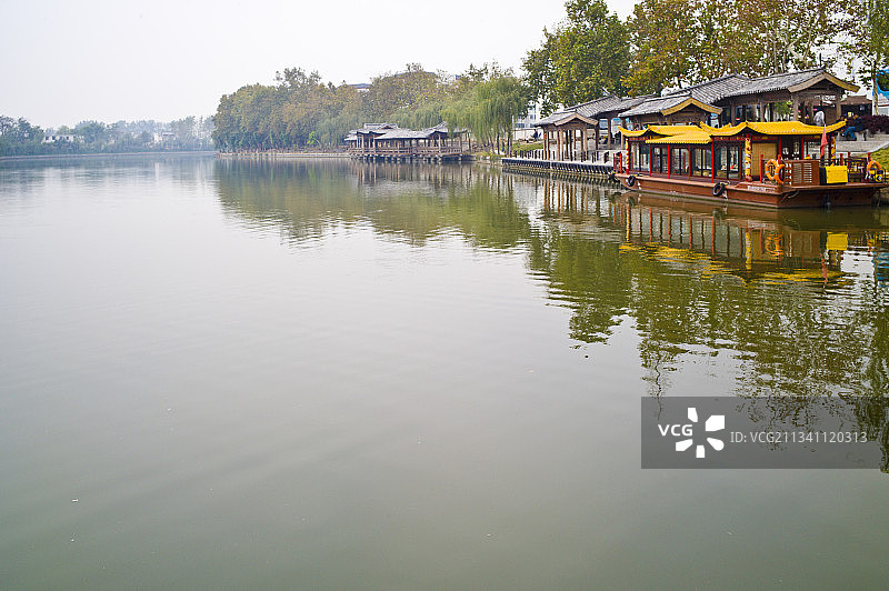 2011-10-27中国，山东省，枣庄市，台儿庄古城图片素材