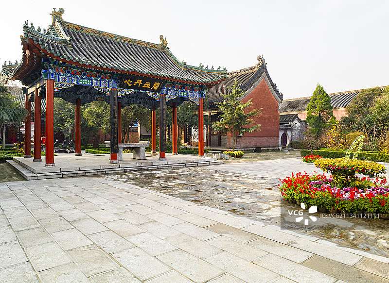 2011-11-19中国，河南省，开封市，朱仙镇，岳飞庙图片素材