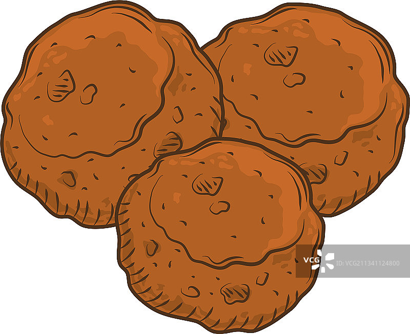 异国风味小圆面包图片素材