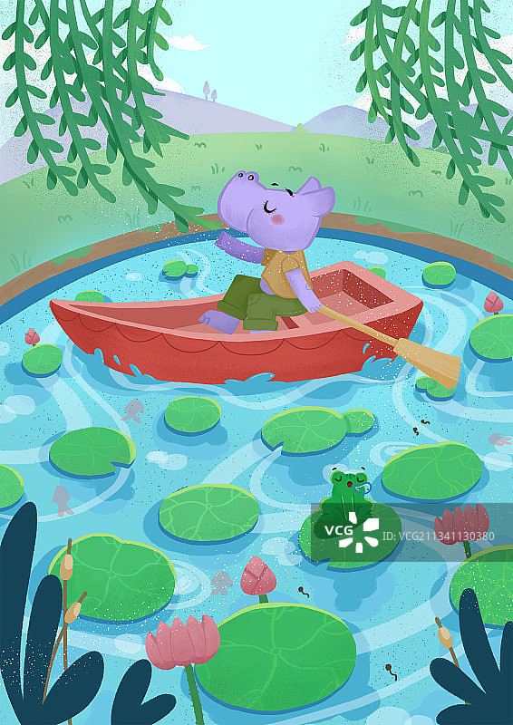 创意儿童插画图片素材