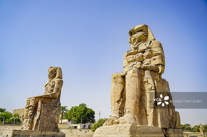 门农巨像图片素材