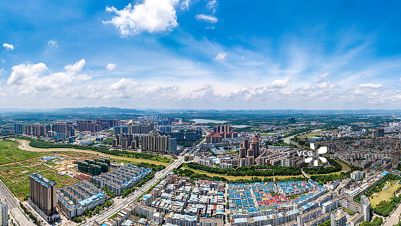 俯瞰南宁武鸣区图片素材