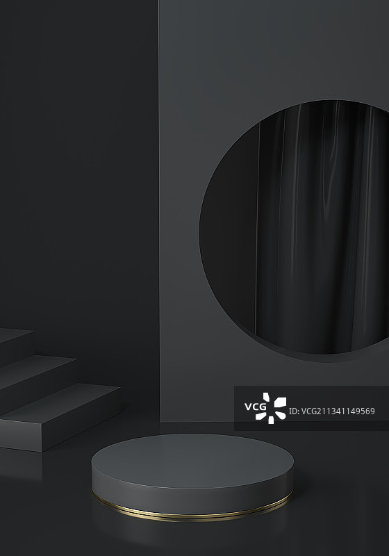 产品展台三维图形背景图片素材