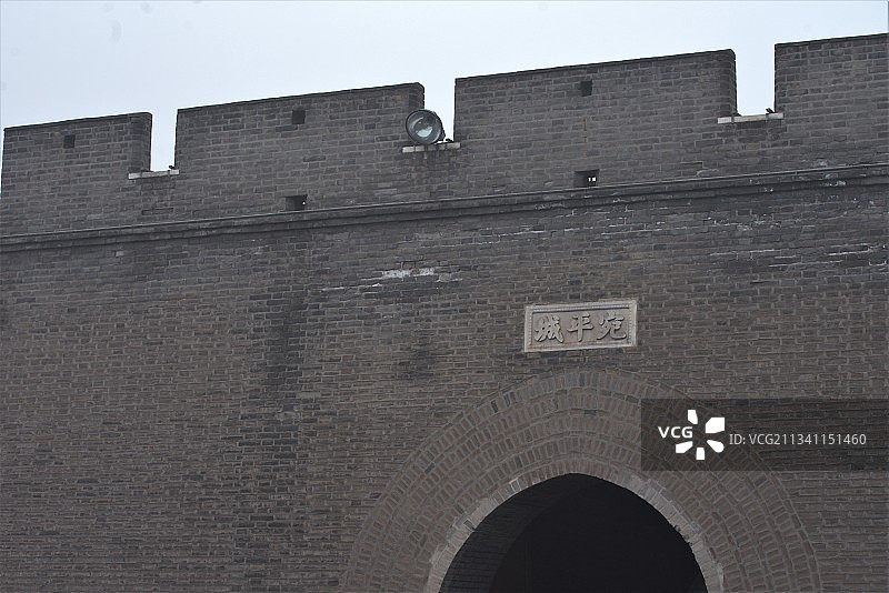 北京宛平城墙图片素材