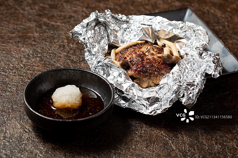 日式汉堡肉图片素材