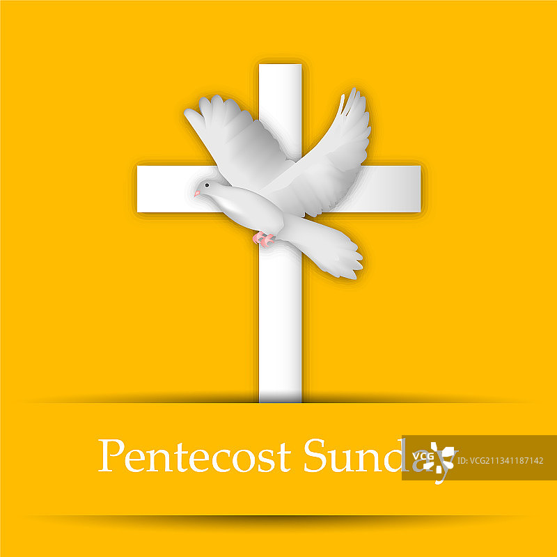 基督教五旬节主日背景图片素材