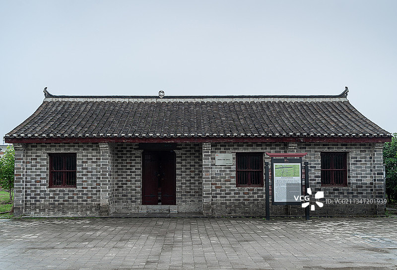 安徽合肥市肥东县瑶岗渡江战役总前委旧址，华东局旧址图片素材